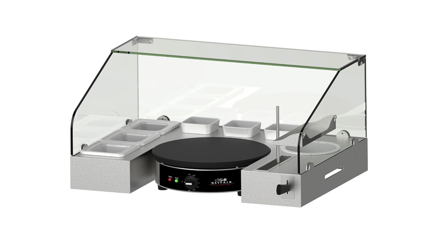 Crepe serving station