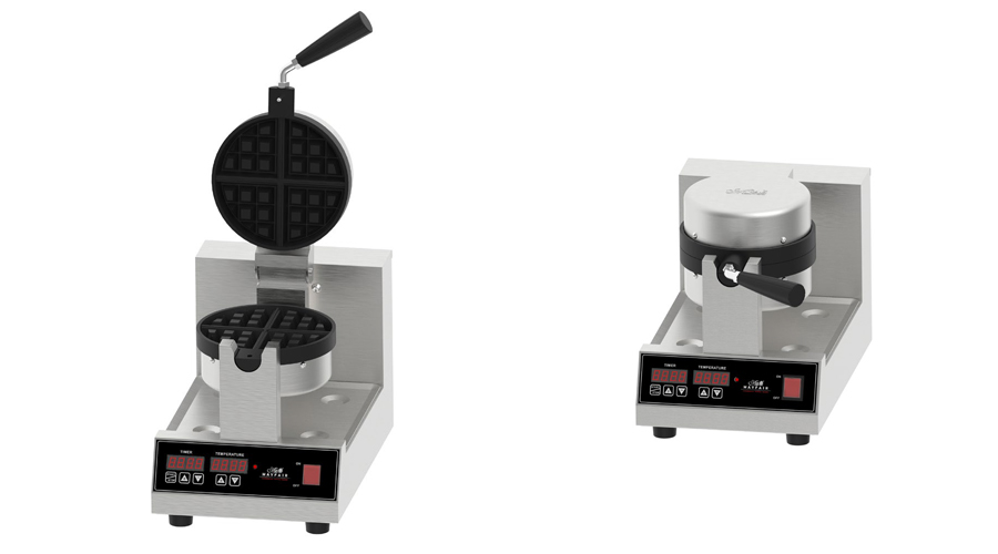 Waffle maker-180° rotation